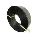 積水樹脂 ポリエステルバンド 1605×1100m 黒 PET1605M 1巻 頼りになる強度 梱包に最適なポリエステルバンド 黒色 1605×1100m