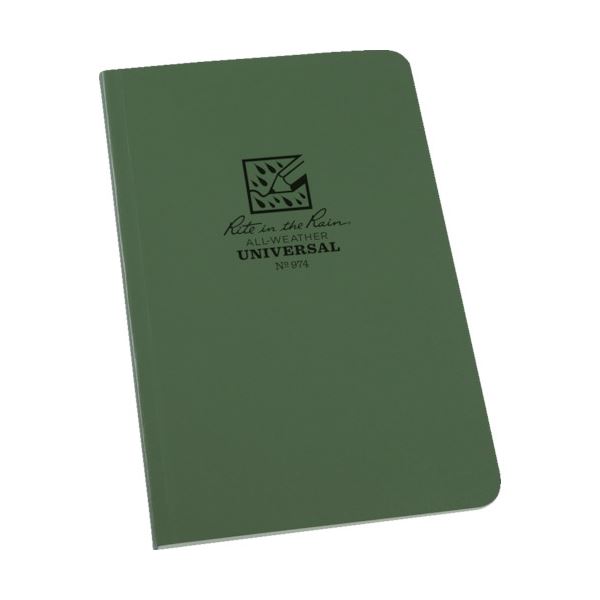 (まとめ) ライトインザレイン ソフトカバーブック横開きタイプ ユニバーサル 974 1冊 【×5セット】 天候に左右されずに使える 特殊コーティング紙で作られ...