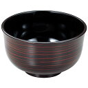 6.3寸 福禄鉢/和食器 【うず溜毘沙門天塗 A】 直径190mm×105mm 日本製 国産 〔和食 レストラン 店舗 お店〕 国産食器の美しさと品質にこだわっ...
