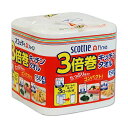 (まとめ)日本製 国産 紙クレシア スコッティ ファイン 3倍巻 キッチン 台所 タオル 150カット 1パック(4ロール) 【×10セット】 驚きの3倍ロール...
