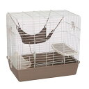 フェレットのリビングルームキット チャコール【ペット用品】 フェレットの快適な住まいを叶える、飼育用品がセットになった究極のフェレットケージ フェレットのための...