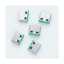 (まとめ)SL-46-G用取付け部品 グリーン SL-46GOP 1パック(5個)【×3セット】 緑 SL-46-Gの革新的なアクセサリーSL-46-D専用オプ...