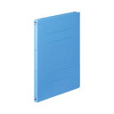(まとめ) TANOSEE フラットファイル(PP) A4タテ 150枚収容 背幅17mm ブルー 1パック(5冊) 【×30セット】 青 スリムで整理 収納 ...