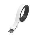 (まとめ)マグエックス パワーマグネットテープ 15mm×1.0m MSTP-1M-15 1巻 【×5セット】 自由自在にカットできる マグネットテープの魔法の...