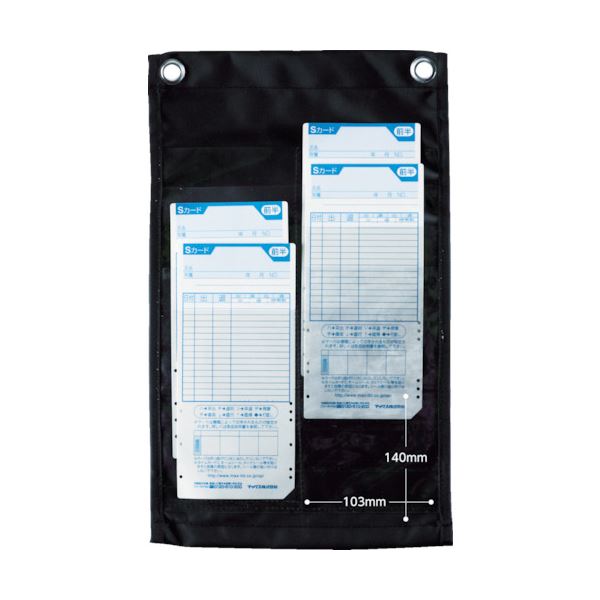 TRUSCO シートポケットタイムカード10枚用 SP-TC10 1枚 【×10セット】 整理整頓がラクラク 多機能シートポケットで封筒や伝票をスマートに仕分け...