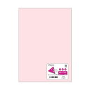 (まとめ) 長門屋商店 Color Paper A5中厚口 さくら ナ-5219 1冊(100枚) 【×10セット】 プリンタ対応の美しいカラーペーパー A5サ...