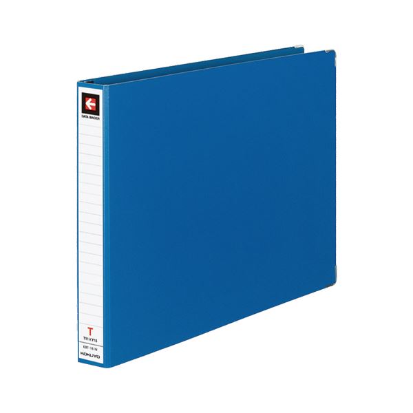 (まとめ) コクヨ データバインダーT(バースト用・レギュラータイプ) T11×Y15 22穴 280枚収容 青 EBT-151NB 1冊 【×30セット】 デ...