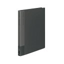 コクヨ クリヤーブック(替紙式)A4タテ 30穴 12ポケット付属 背幅27mm ダークグレー ラ-720DM 1セット(10冊) スムーズな分類・整理が可能な...