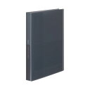 (まとめ)コクヨ クリヤーブック(Glassele) 固定式 A4タテ 60ポケット ブラック ラ-GL60D 1冊【×3セット】 黒 目立たない傷を隠すシボ加...