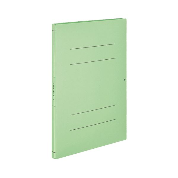 (まとめ) コクヨガバットファイル(活用タイプ・紙製) A4タテ 1000枚収容 背幅14~114mm 緑 フ-V90G1セット(10冊) 【×5セット】 片手...