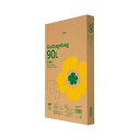 (まとめ)TANOSEE ゴミ袋エコノミー 半透明 90L BOXタイプ 1箱(110枚)【×5セット】 頑丈な引っ張りにも耐える! 高密度ポリエチレンで作られ...