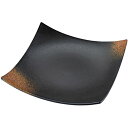 8.5寸 高台弥生鉢/和食器 【焼き締め裏黒 網別 TA】 263mm×263mm×64mm 日本製 国産 食洗機対応 〔和食 レストラン 店舗 お店〕 飲食店...