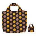 【240個セット】 買い物バッグ/ショッピングバッグ 【L ストライプドット】 容量11L 軽量 折りたたみ トルネ レコロバッグ 便利な折りたたみ式ショッピン...