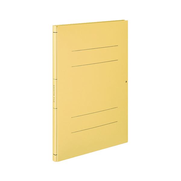 (まとめ) コクヨガバットファイル(活用タイプ・紙製) A4タテ 1000枚収容 背幅14~114mm 黄 フ-V90Y1セット(10冊) 【×5セット】 片手...