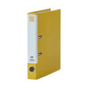 (まとめ)TANOSEE レバー式アーチファイル A4タテ 2穴 280枚収容 28mmとじ 背幅50mm 黄 1セット(10冊) 【×3セット】 簡単に開ける...