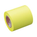 (まとめ) ヤマト メモック ロールテープ 蛍光紙詰替用 50mm幅 レモン RK-50H-LE 1巻 【×50セット】 自分の使いたい長さに調整できる50mm...
