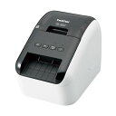 ブラザー 感熱ラベルプリンターQL-800 1台 2色印字に対応した感熱ラベルプリンターが、黒と赤の鮮やかな印字であなたの仕事をサポート 高品質な印刷と使いやす...