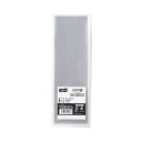 (まとめ) TANOSEE OPP袋 フラット 80×250mm 1セット(500枚:100枚×5パック) 【×10セット】 便利なオフィスアイテム 多機能なノ...