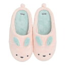 【24個セット】 シービージャパン carari 吸水 アニマル スリッパ 23〜25cm ウサギ ふんわり乾く 心地よい足元を演出 お風呂上がりの至福を味わえ...