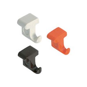 (まとめ) スガツネ工業 マグネットフック MJ45オレンジ MJ-45RA 1個 【×10セット】 ズリ落ち防止の秘密兵器 マグネット2個を巧みに組み込んだT...