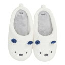 【24個セット】 シービージャパン carari 吸水 アニマル スリッパ 23〜25cm シロクマ ふんわり乾く、心地よい足元を演出 お風呂上がりの至福を味わ...