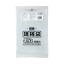 (まとめ) ジャパックス 規格袋 45L F-43 透明 10枚 【×100セット】 透明な45Lの規格袋、まとめて100セット 使い勝手抜群のF-43 整理 ...