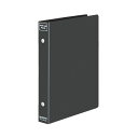 (まとめ)コクヨ 名刺ホルダー(替紙式) 2穴300名 ヨコ入れ ダークグレー メイ-UR720NDM 1冊 【×10セット】 便利なリングとじ具式の名刺ホルダ...