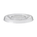 (まとめ)TANOSEE PETカップ フタ270ml用 1パック(100枚)【×10セット】 環境に優しいPETカップにぴったりのフタ 1パックで100枚 リ...