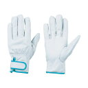 (まとめ) シモン 牛本革 レザー 手袋 SS CG717-SS 1双 【×3セット】 フィット感抜群 袖口マジックで手袋が一体化 極上の牛本革 レザー 手袋が...