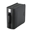 (まとめ) CD/DVDファスナーケースハンドル付 320枚整理 収納 ブラック CCD-SS320BK 1個【×2セット】 黒 収納力抜群 本棚にもぴったり ...