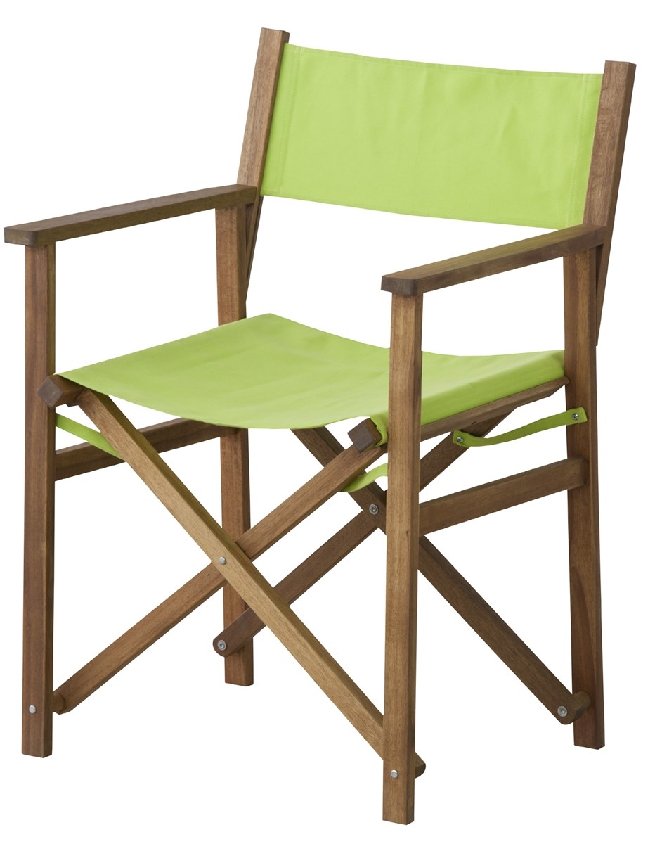 単品 パティオディレクターチェア (イス 椅子) (数量1) グリーン 緑