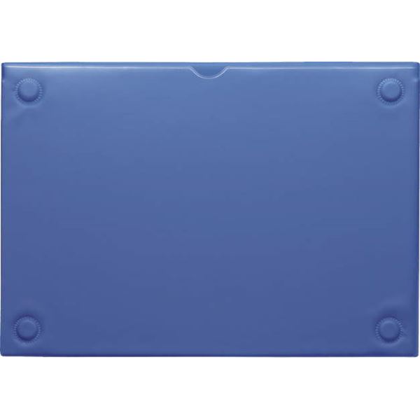 マグネットカードケース A4判 ブルー 青 ブルーカラーのA4サイズマグネットカードホルダー 青