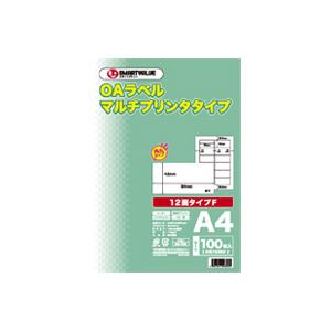 （まとめ）ジョインテックス OAマルチラベルF 12面100枚 A238J【×2セット】 プロ仕様 写真にこだわるなら、ノーカットインクジェット用紙 フォトペーパー 写真用紙（まとめ）がおすすめ ジョインテックス OAマルチラベルF 12面100枚 A238J【×2セット】で、一度にたくさん