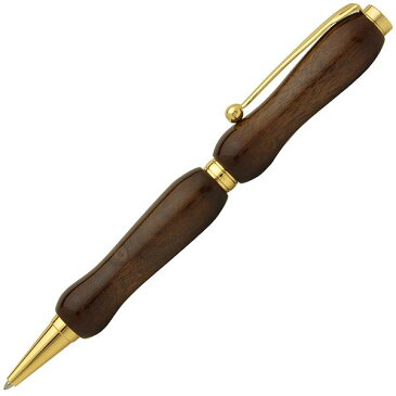 日本製 国産 Air Brush Wood Pen サンバースト ボールペン(ギター塗装)【クロスタイプ/芯:0.7mm】胡桃/ウォールナット