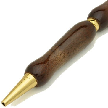 日本製 国産 Air Brush Wood Pen サンバースト ボールペン(ギター塗装)【クロスタイプ/芯:0.7mm】胡桃/ウォールナット