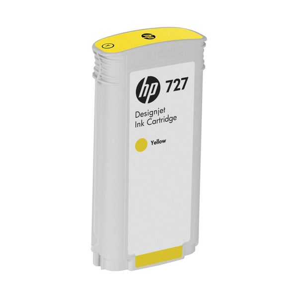 楽天株式会社夢の小屋（まとめ） HP727 インクカートリッジ 染料イエロー 130ml B3P21A 1個 【×3セット】 黄 鮮やかな色彩を極める 高品質なインクカートリッジ 驚きの染料イエロー130ml 1個で3倍のお得感 【×3セット】 黄