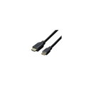 iȉf̌ HDMIminiHDMIւ̕ϊɂ߂vtFbViP[u z 1.8m̒ŁA1.4KiɂΉ HDMI-M18G2y~5Zbgz