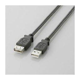 (まとめ) USB2.0延長ケーブル 配線 (A-A延長タイプ) U2C-E05BK【×10セット】 高速データ転送が可能なUSBケーブル 配線 パソコン PC 周辺機器の必需品 便利な延長タイプで使い勝手も抜群 の信頼と品質をお届けします USB2.0延長ケーブル (A-A延長タイプ)×10セットでお得