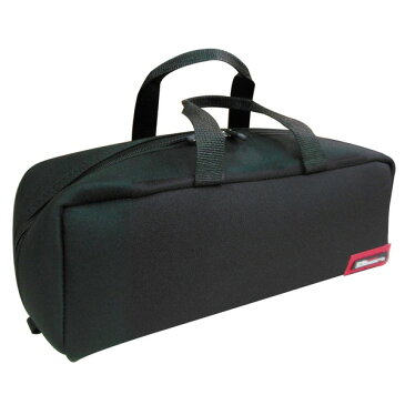 (業務用3セット)DBLTACT トレジャーボックス(作業バッグ/手提げ鞄) Mサイズ 自立型/軽量 DTQ-M-BK ブラック(黒) 〔整理 収納 用具〕 黒