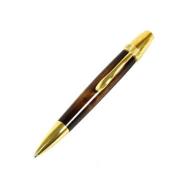 日本製 国産 Air Brush Wood Pen サンバースト ボールペン(ギター塗装)【パーカータイプ/芯:0.7mm】胡桃/ウォールナット