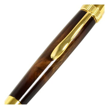日本製 国産 Air Brush Wood Pen サンバースト ボールペン(ギター塗装)【パーカータイプ/芯:0.7mm】胡桃/ウォールナット
