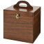 天然木 木製 コスメティックボックス M 自然の息吹を纏う美容宝箱 M