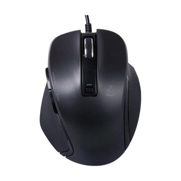 (まとめ) 小型有線5ボタンBlueLEDマウス ブラック MUS-UKF120BK 1個【×3セット】 黒