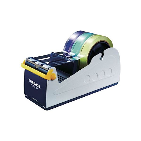 単品 TRUSCO テープカッター 金属 スチール 製 大型 大きい TET-337A 1台 【テープ別売 】 頼れる重量級テープカッター 安定感抜群の金属 スチール 製大型 大きい ツール テープ別売 単品 り