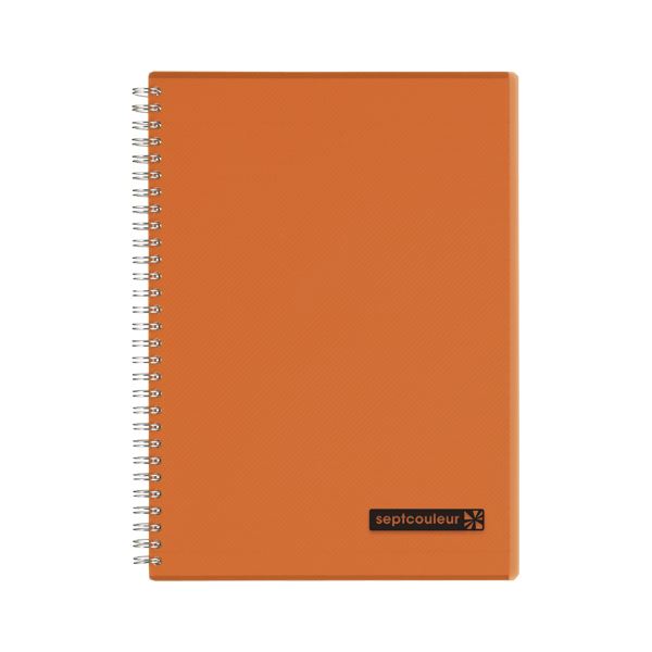（まとめ） マルマン セプトクルール ノート B5 オレンジ 【×10セット】 滑らかな筆記体験と程よい厚みが魅力 B5サイズのオレンジノートを10冊セットでお届けします