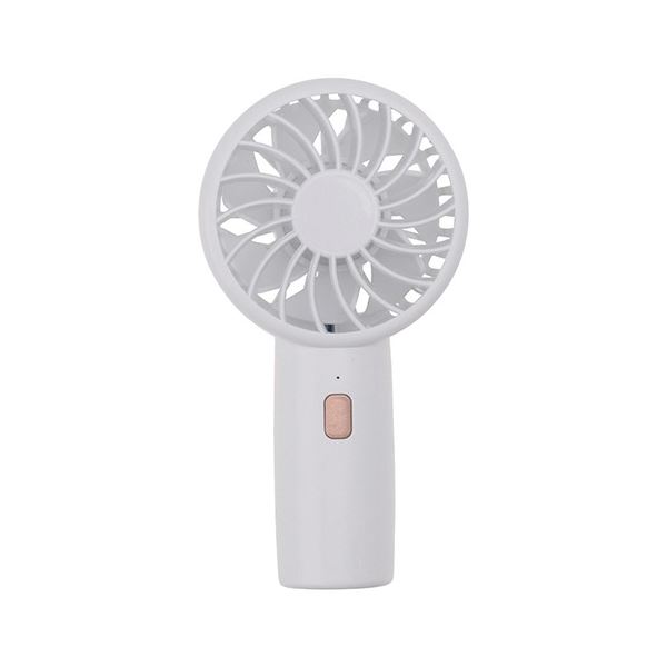 エツミ ミニハンディファン USB充電 ホワイト 単品 V-82418 白 手軽に持ち運べるUSB充電式ミニファン ホワイトカラーのエツミ V-82418 白