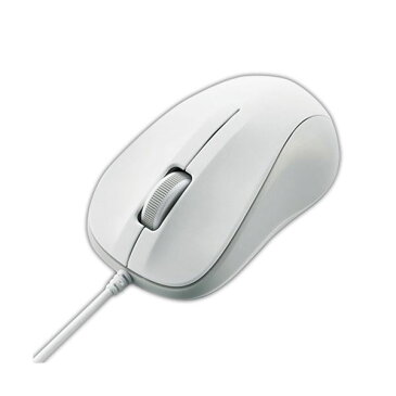 (まとめ) USB光学式マウス 3ボタンRoHS指令準拠 Sサイズ ホワイト M-K5URWH/RS 1個 【×10セット】 白