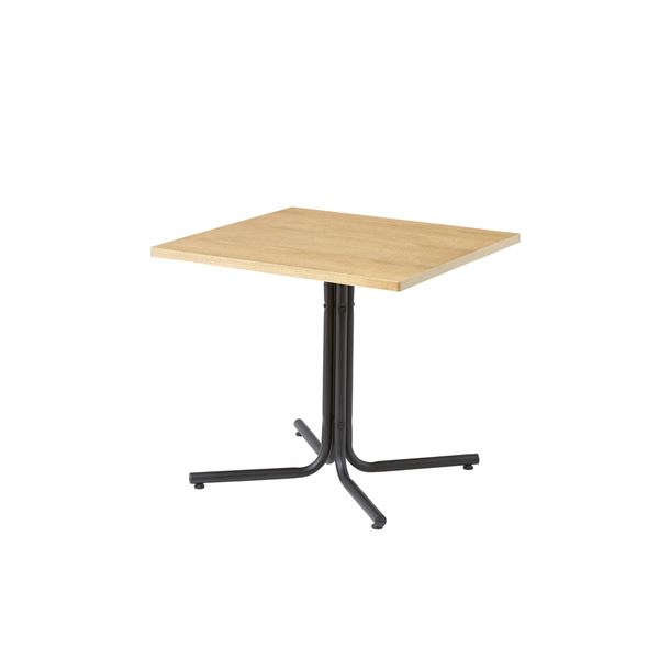 サイドテーブル エンドテーブル コーナーテーブル 小型 脇台 机 ミニテーブル 幅75cm ナチュラル 正方形 金属 スチール ダリオ カフェテーブル リビング ダイニング インテリア家具 コンパクトで存在感抜群の多機能テーブル スタイリッシュなデザインと75cm幅で、コーヒー