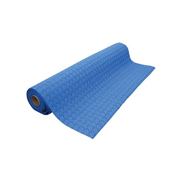 トーワ ダイヤマットグリッド 約920mm幅×10m 青色 DMGRA-9208 1巻 滑りにくさを追求した、驚きのエンボスデザイン 青色のトーワ ダイヤマットグリッド、幅広920mm×10mでお届けします