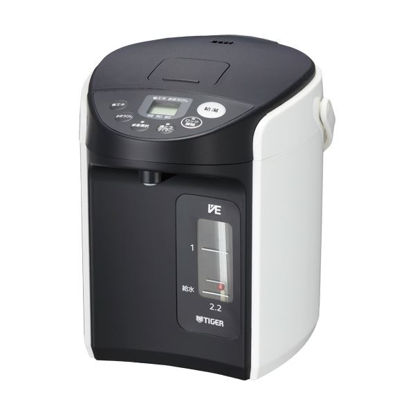 タイガー魔法瓶 VE電気まほうびんとく子さん 2.2L PIQ-A220W 1台